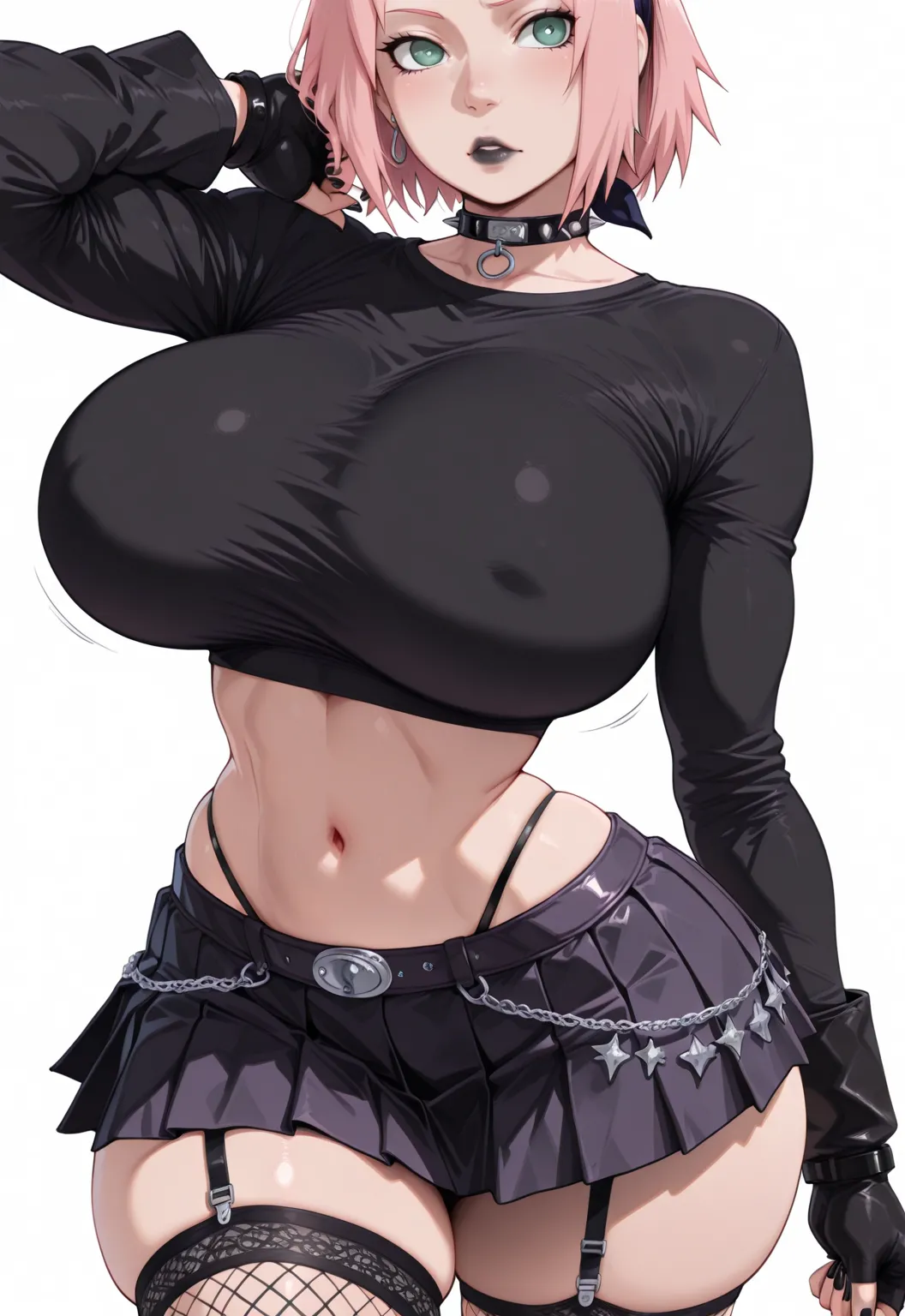 ANIREALAI Sakura Haruno - Gothic for Halloween - Image 4