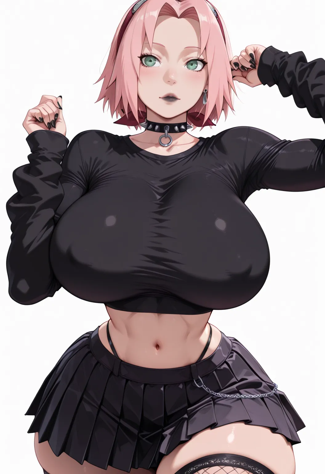 ANIREALAI Sakura Haruno - Gothic for Halloween - Image 6