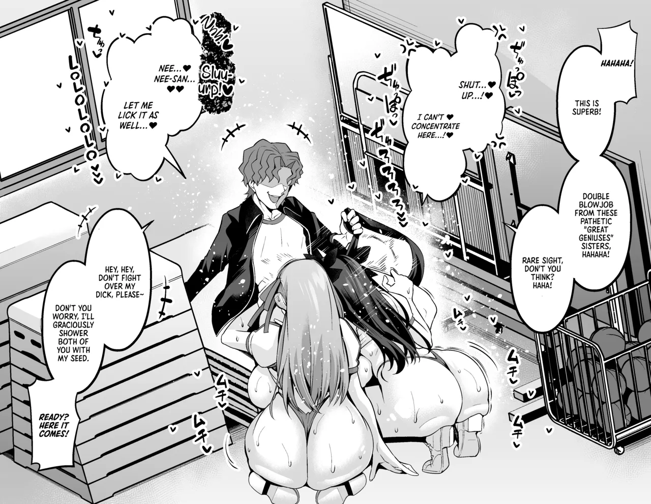 Ankoman Rin to Sakura, Taiiku Soko ni Yobidasareru Rin and Sakura, Summoned to the Gym Storage FateStay Night English Pinandhita論理型 Decensored - Image 19