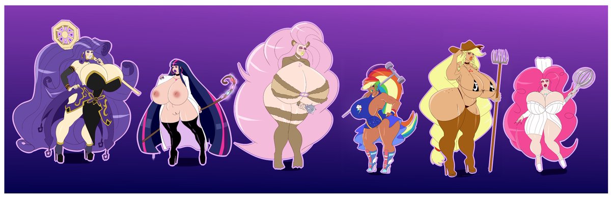 Annon Mlp mane six - Image 827