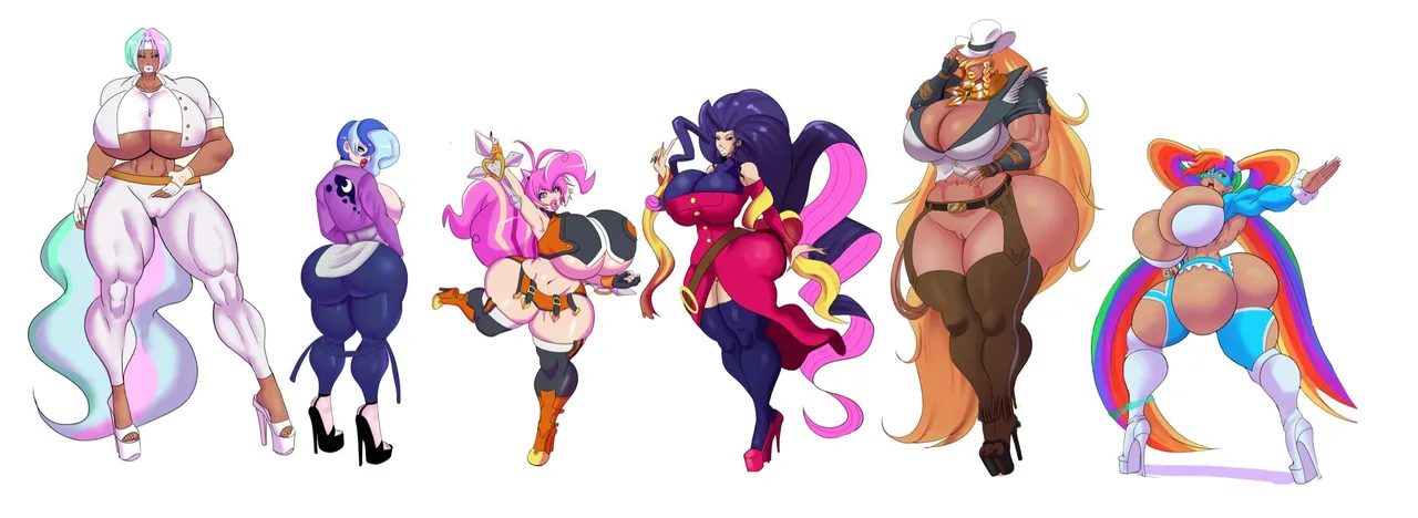 Annon Mlp mane six - Image 925