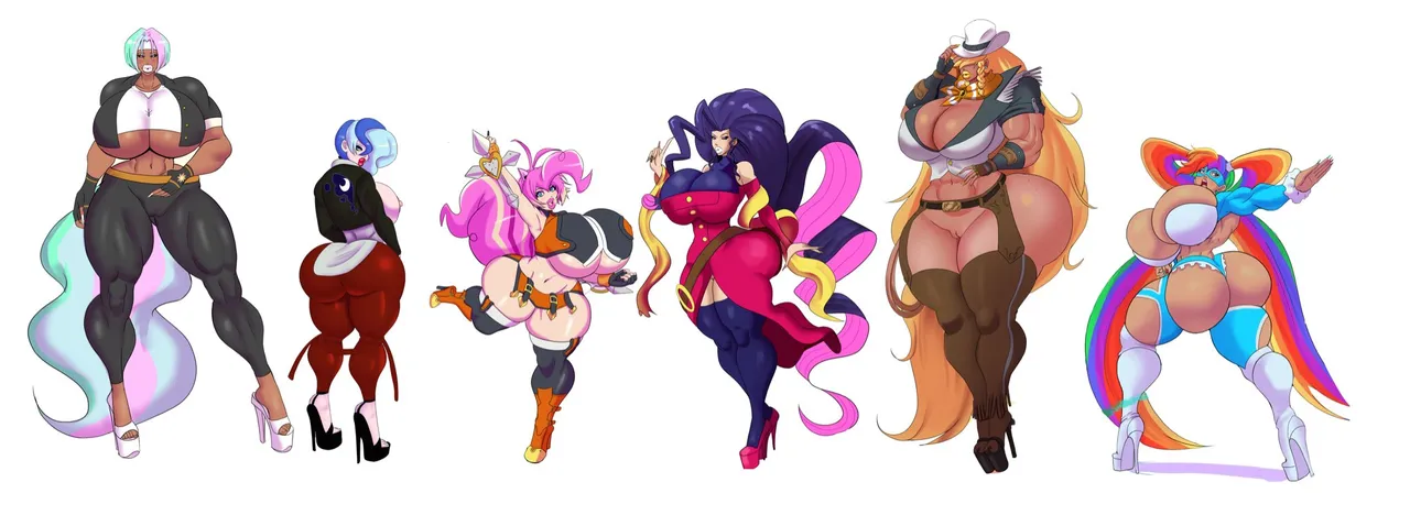 Annon Mlp mane six - Image 926