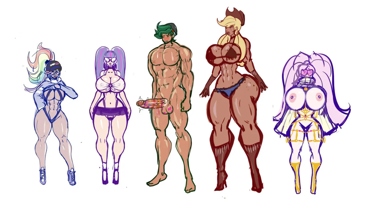 Annon Mlp mane six - Image 943