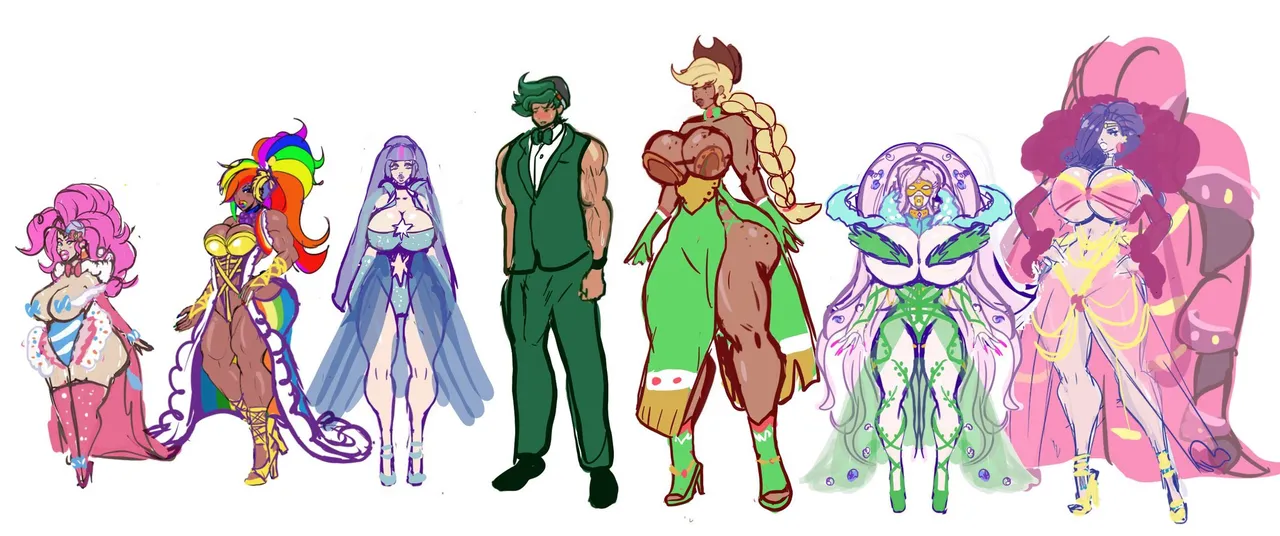 Annon Mlp mane six - Image 945