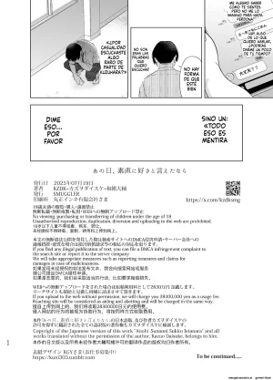 Ano Hi, Sunao ni Suki to Ieta nara - Si tan solo pudiera decir honestamente que te quería ese día - Page 51
