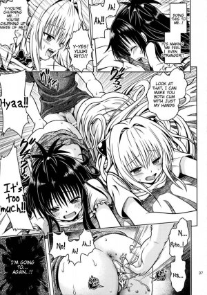 Anoko-tachi ga Taihen na Koto ni Nattemasu 5 - Page 37