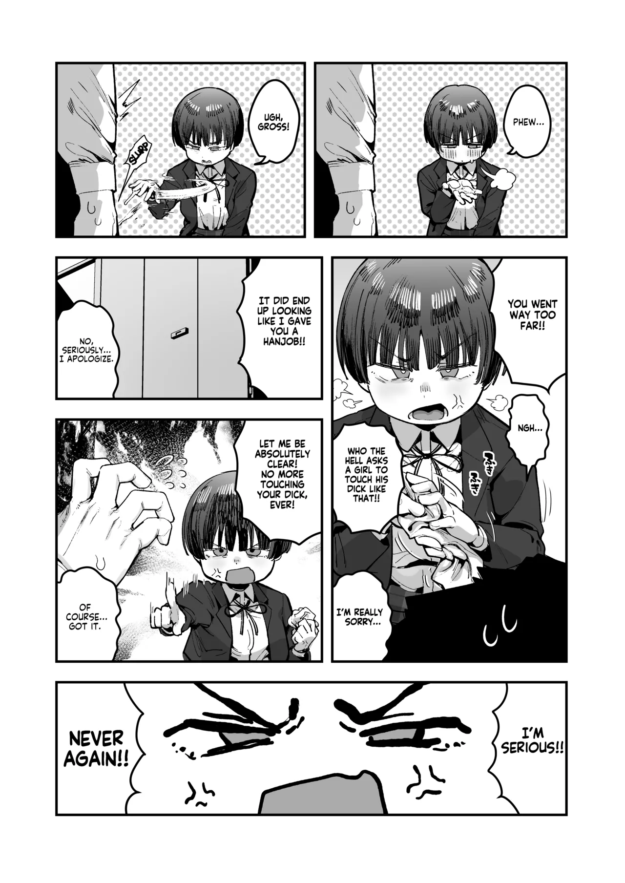 Anon 2-okunen Bokutachi, Seiheki Friend. Onna Tomodachi no Aidokusho wa Ore no Daisuki na Chin Kagi Ero Manga deshita Zenpen My best friend was into the cock-sniffing doujin that I love And now were pervy sex friends Part 1 No glasses English KM_42 - Image 43