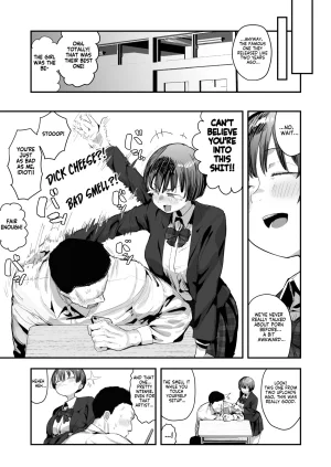 Anon 2-okunen Bokutachi, Seiheki Friend. Onna Tomodachi no Aidokusho wa Ore no Daisuki na Chin Kagi Ero Manga deshita Zenpen My best friend was into the cock-sniffing doujin that I love And now were pervy sex friends Part 1 No glasses English KM_42 - Page 6