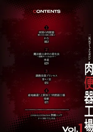 Anthology 2D Comic Magazine Nikubenki Koujou Vol. 1 - Page 2