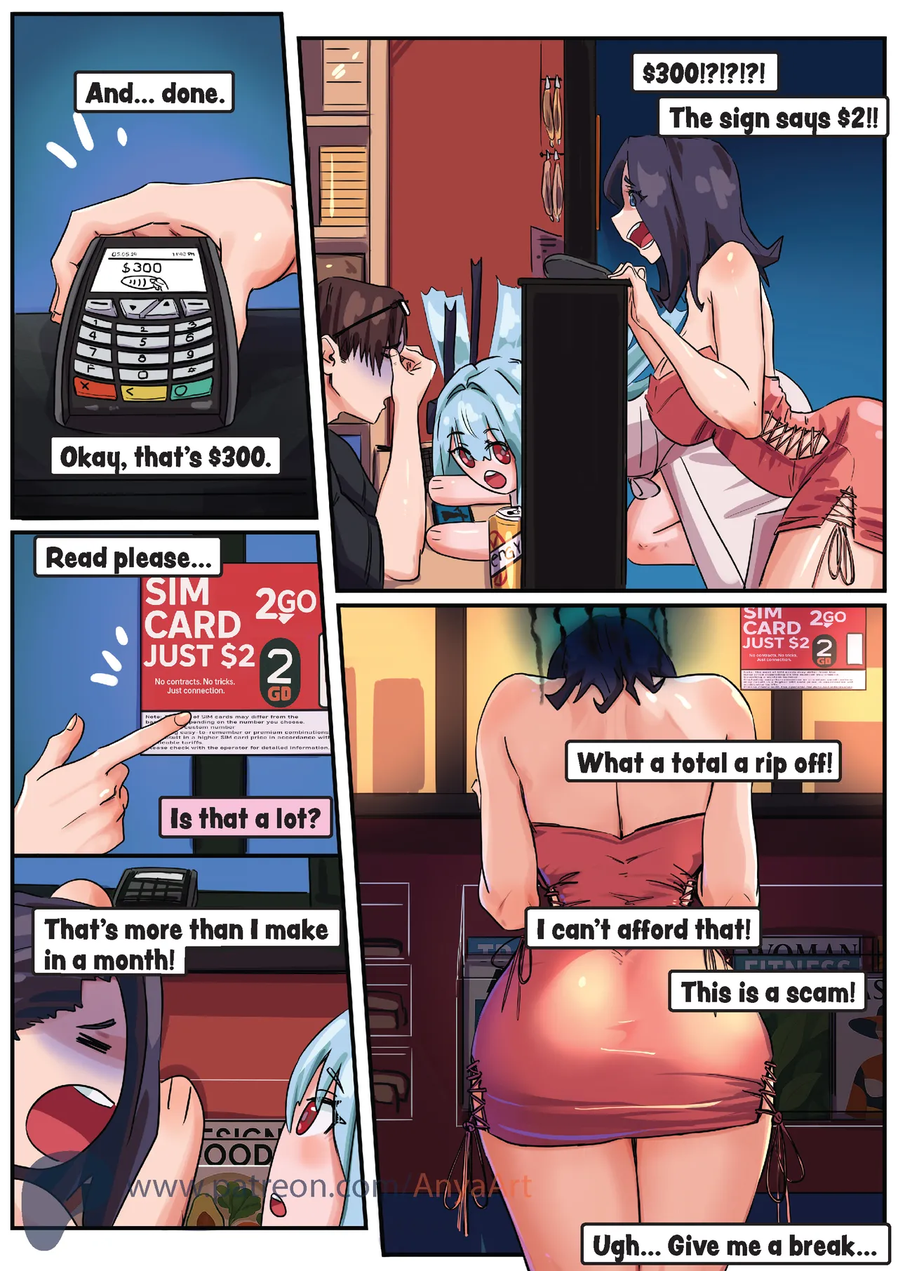 AnyaArt A Specter of Love Ongoing - Image 189