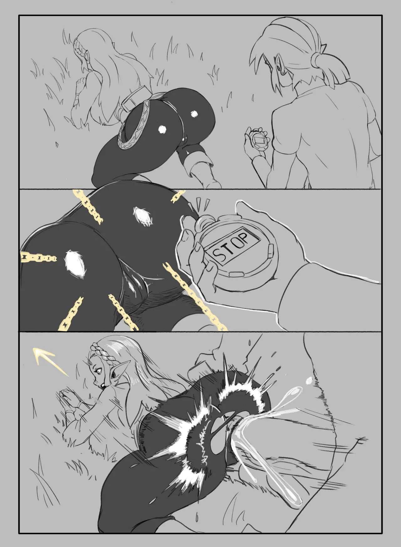 AnythingGoes Time Stop Comic The Legend of Zelda - Image 2