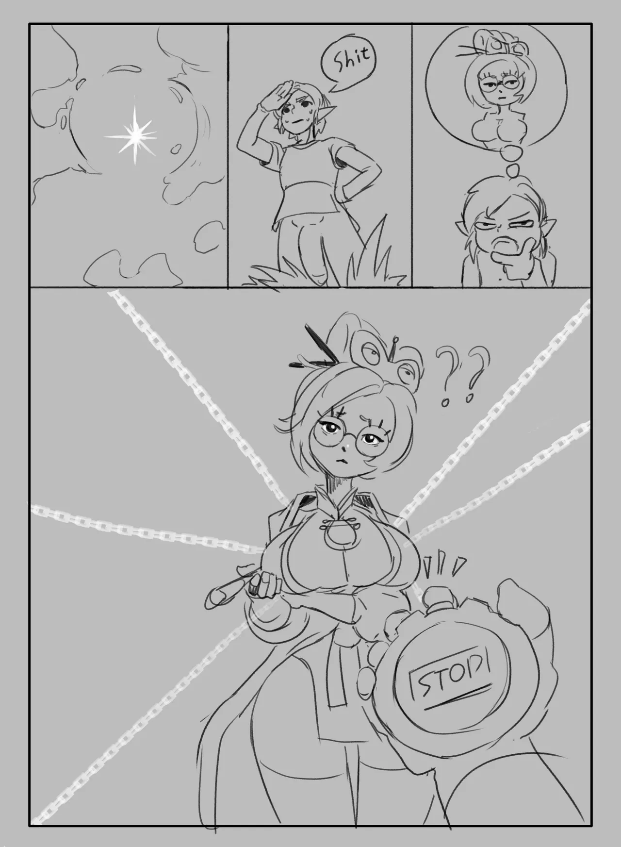 AnythingGoes Time Stop Comic The Legend of Zelda - Image 5