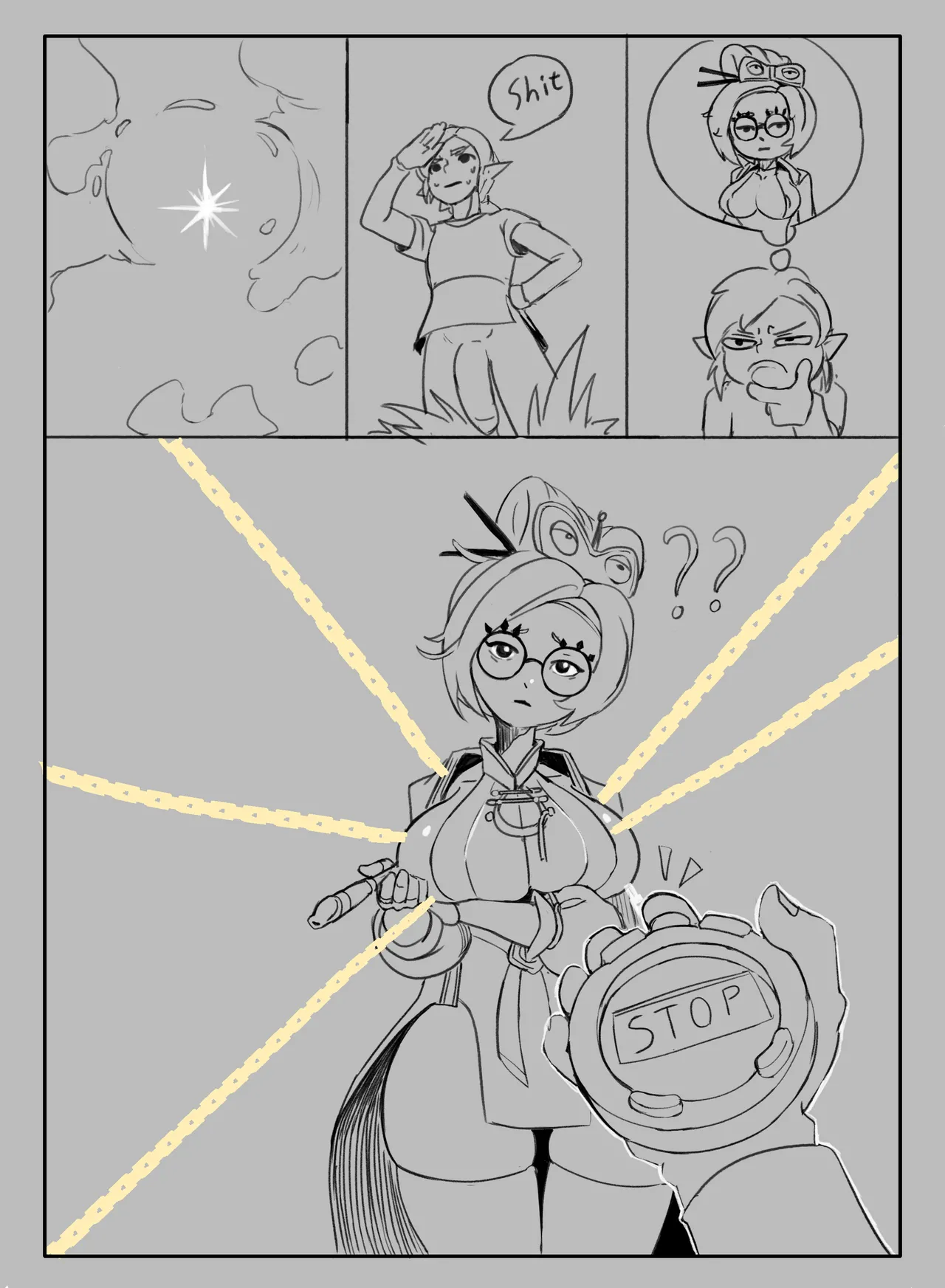 AnythingGoes Time Stop Comic The Legend of Zelda - Image 6