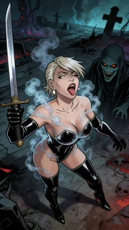 aoer Pixiv 14750591 Swordsman Kalia - Page 58