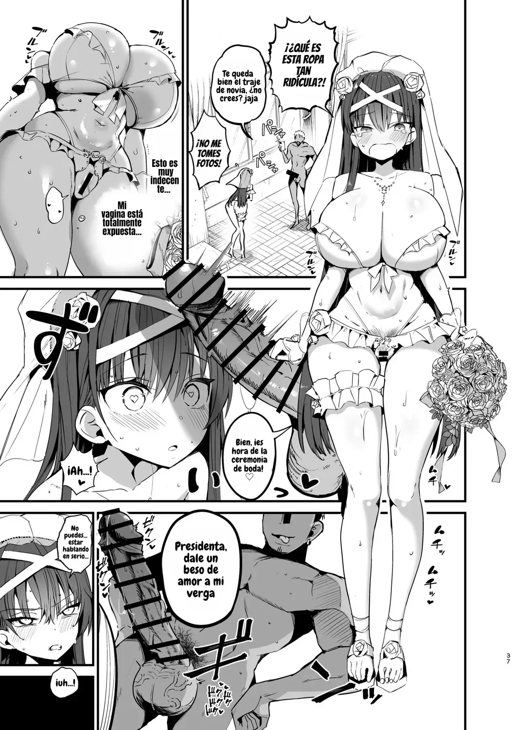 Aohimo Familia Chilt Fuuki Iinchou ga Ochiru made 2La Caída de la Presidenta del Comité de Moral Pública 2 Spanish El Benceno Digital - Image 36