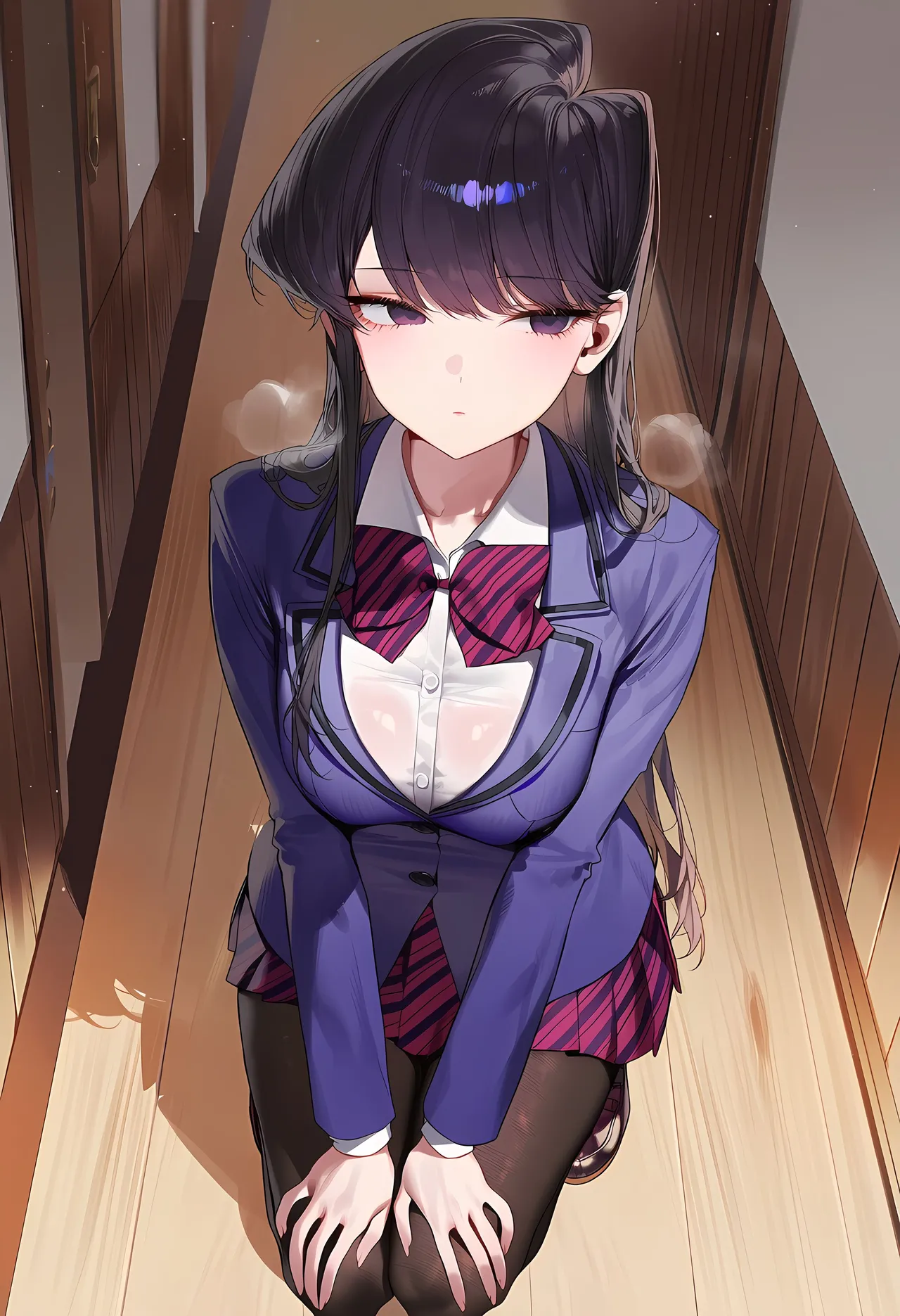 aPAPER Komi Shouko BLACK BAR FATMAN 425p Patreon - Image 1