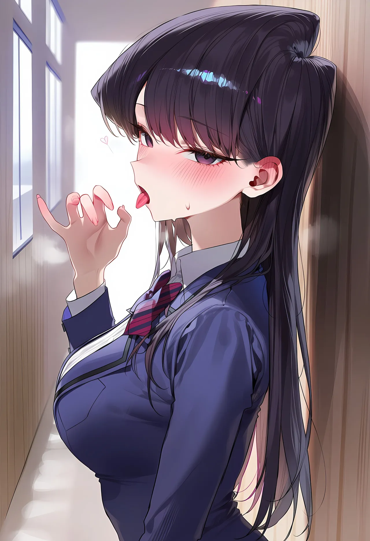 aPAPER Komi Shouko BLACK BAR FATMAN 425p Patreon - Image 12