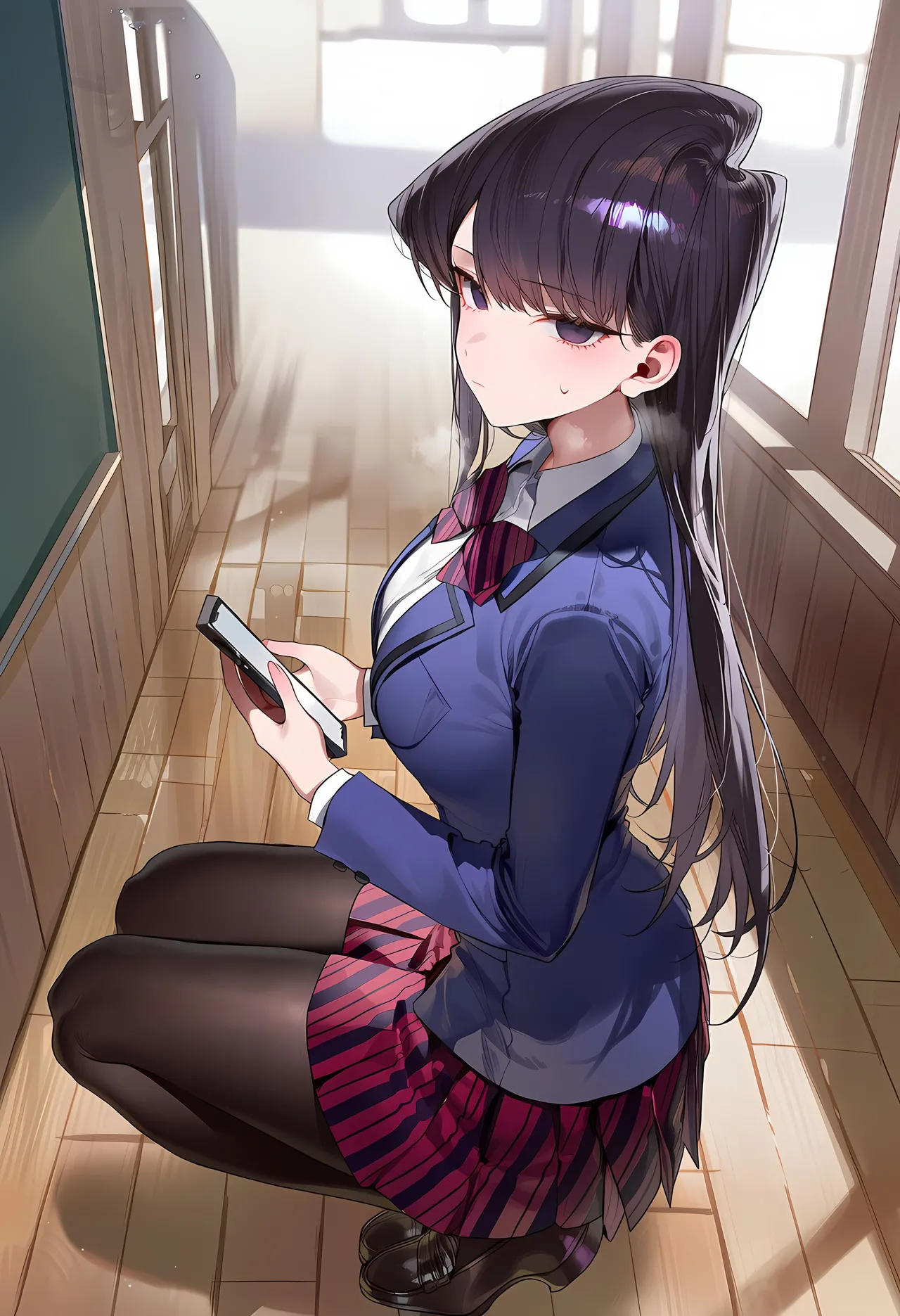 aPAPER Komi Shouko BLACK BAR FATMAN 425p Patreon - Image 2