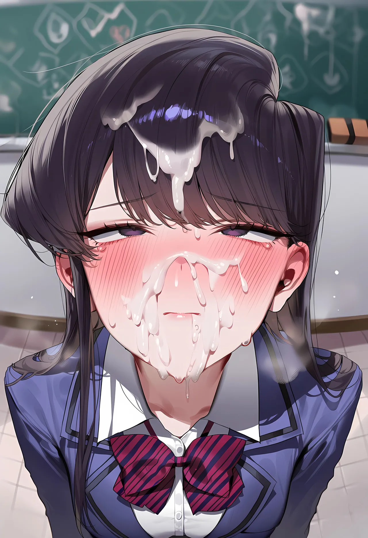 aPAPER Komi Shouko BLACK BAR FATMAN 425p Patreon - Image 209