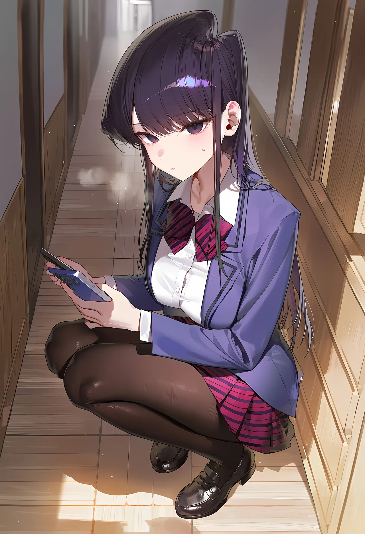 aPAPER Komi Shouko BLACK BAR FATMAN 425p Patreon - Image 3