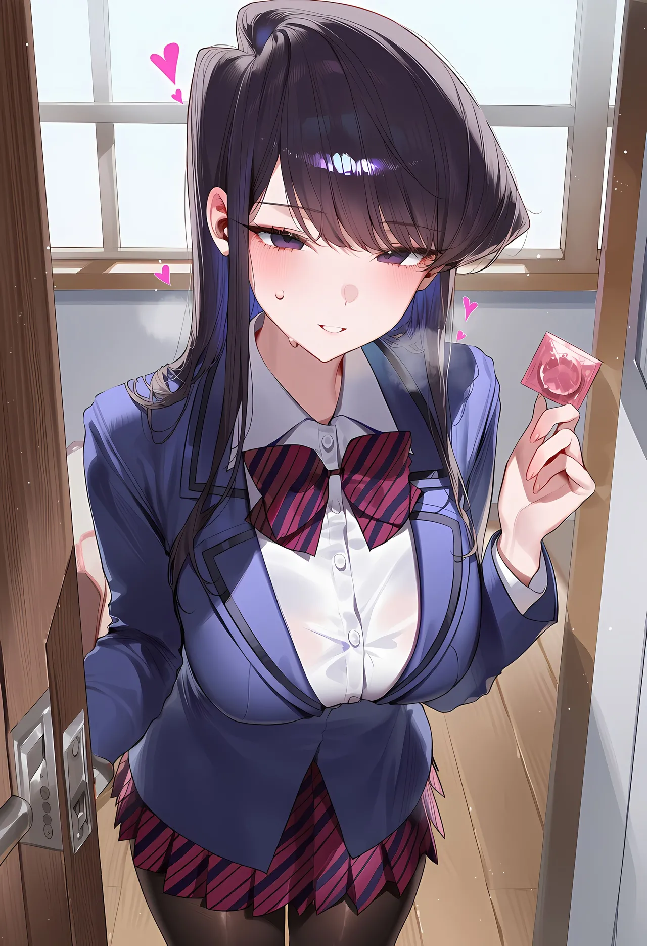 aPAPER Komi Shouko BLACK BAR FATMAN 425p Patreon - Image 7