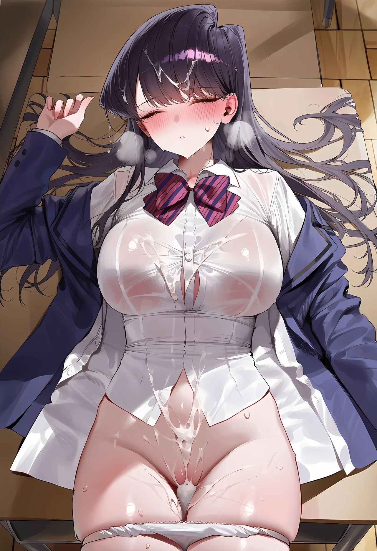 aPAPER Komi Shouko BLACK BAR FATMAN 425p Patreon - Image 89