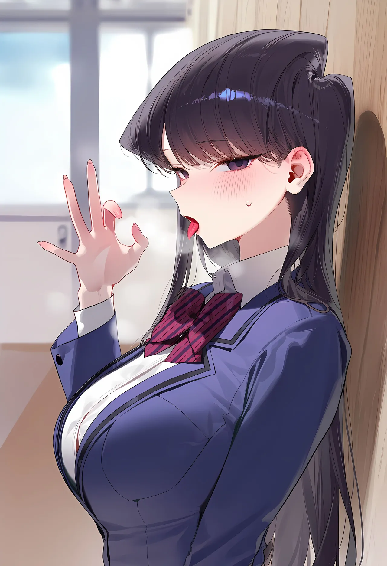 aPAPER Komi Shouko BLACK BAR FATMAN 425p Patreon - Image 9