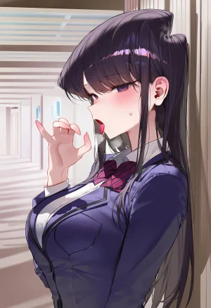 aPAPER Komi Shouko BLACK BAR FATMAN 425p Patreon - Page 10