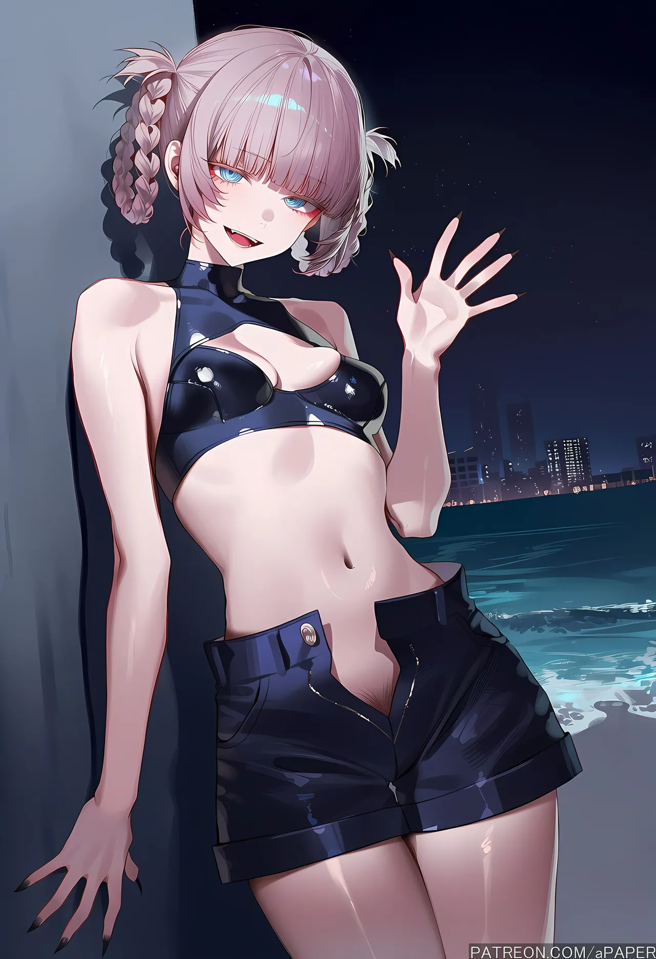 aPAPER Nanakusa Nazunabeach X BBC Call of the Night 418p - Image 1