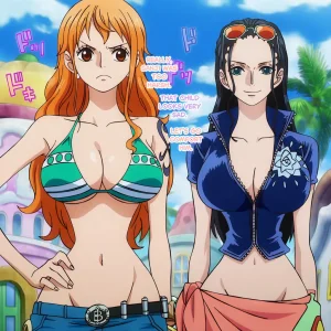 aquamarine Nami and Robin Console Momo - Page 3