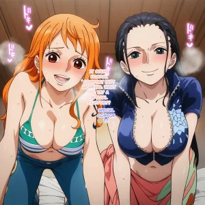 aquamarine Nami and Robin Console Momo - Page 6