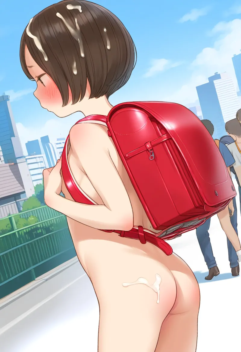 Arai Naked Schoolbag Commute Week City Edition Secret Flutters on the Commuter Train - Image 466