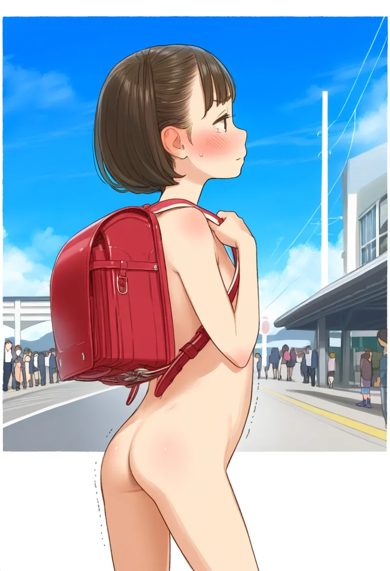 Arai Naked Schoolbag Commute Week City Edition Secret Flutters on the Commuter Train - Image 50