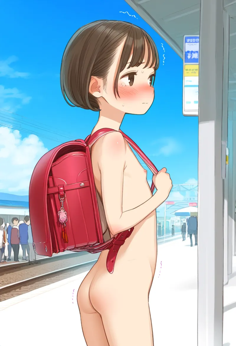 Arai Naked Schoolbag Commute Week City Edition Secret Flutters on the Commuter Train - Image 51