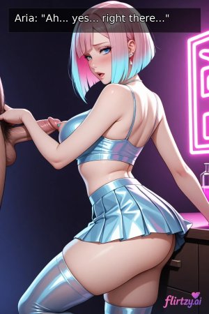 Aria Off-Air Intimacy - Streaming gamer girl takes a break to suck dick - 15 Pics - Page 7