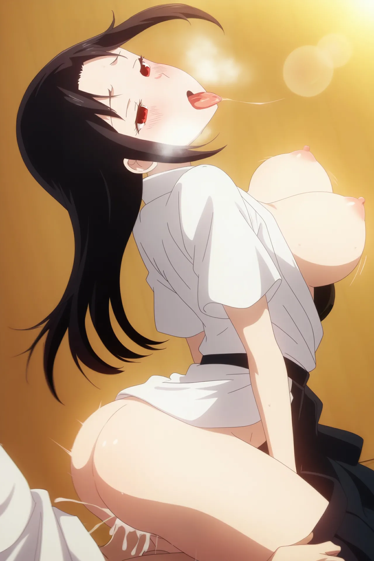ArimaAgamiAIShinomiya Kaguya in Taishō maid - Image 28