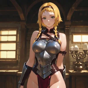 Armor Girls, Lucy, Leina - Page 17