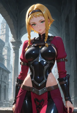 Armor Girls, Lucy, Leina - Page 20