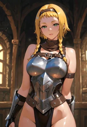 Armor Girls, Lucy, Leina - Page 54