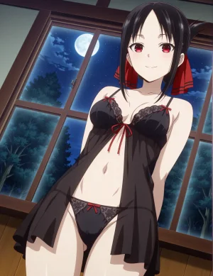 Art_DreamerShinomiya Kaguya in a sexy lace lingerie - Page 2