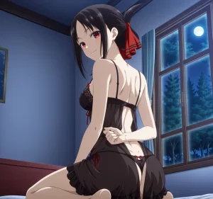 Art_DreamerShinomiya Kaguya in a sexy lace lingerie - Page 5