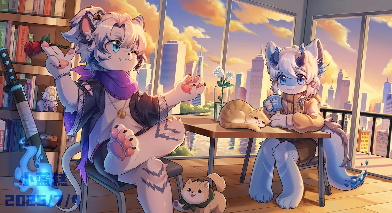 Artist xiao_langao 小蓝糕 character - Image 356