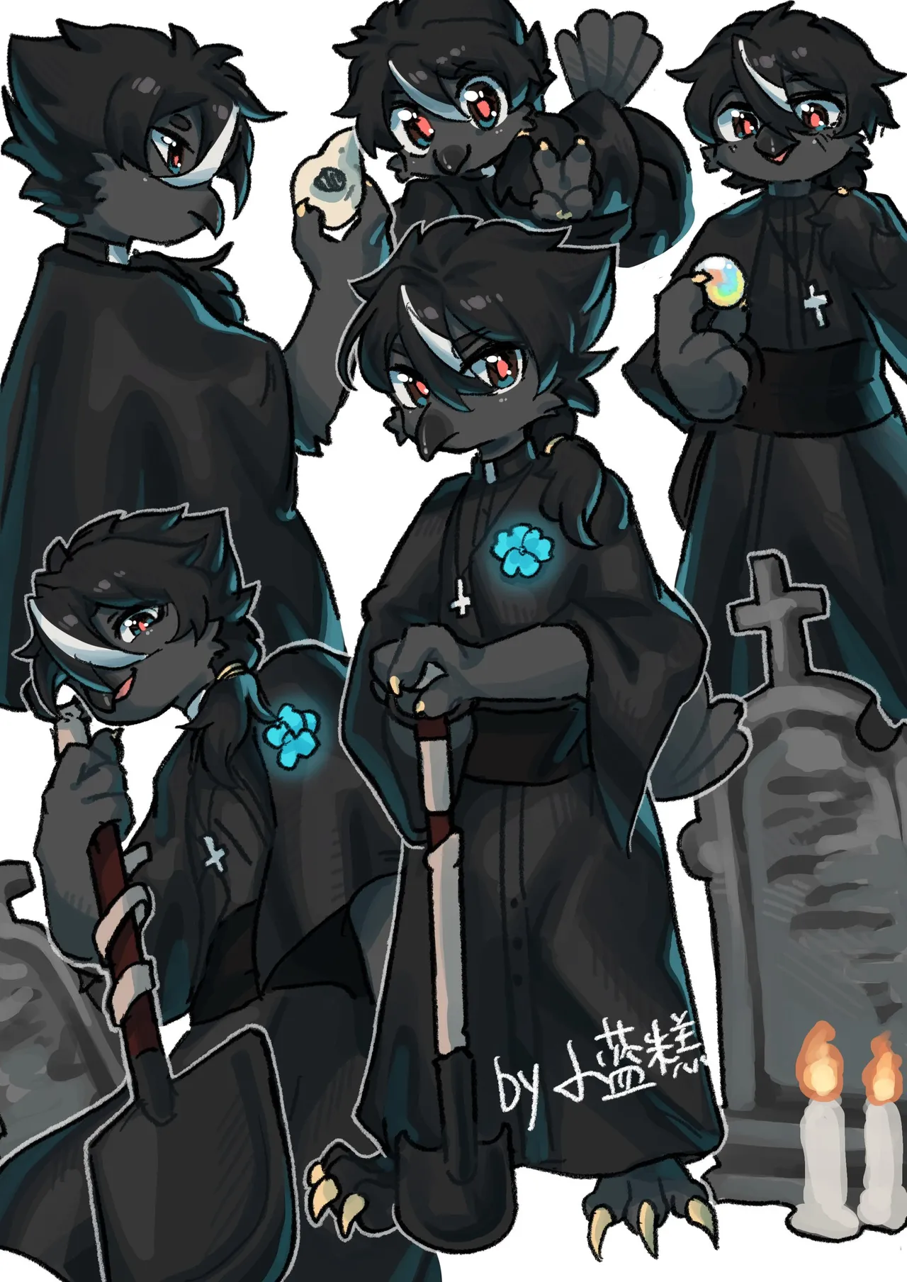 Artist xiao_langao 小蓝糕 character - Image 446