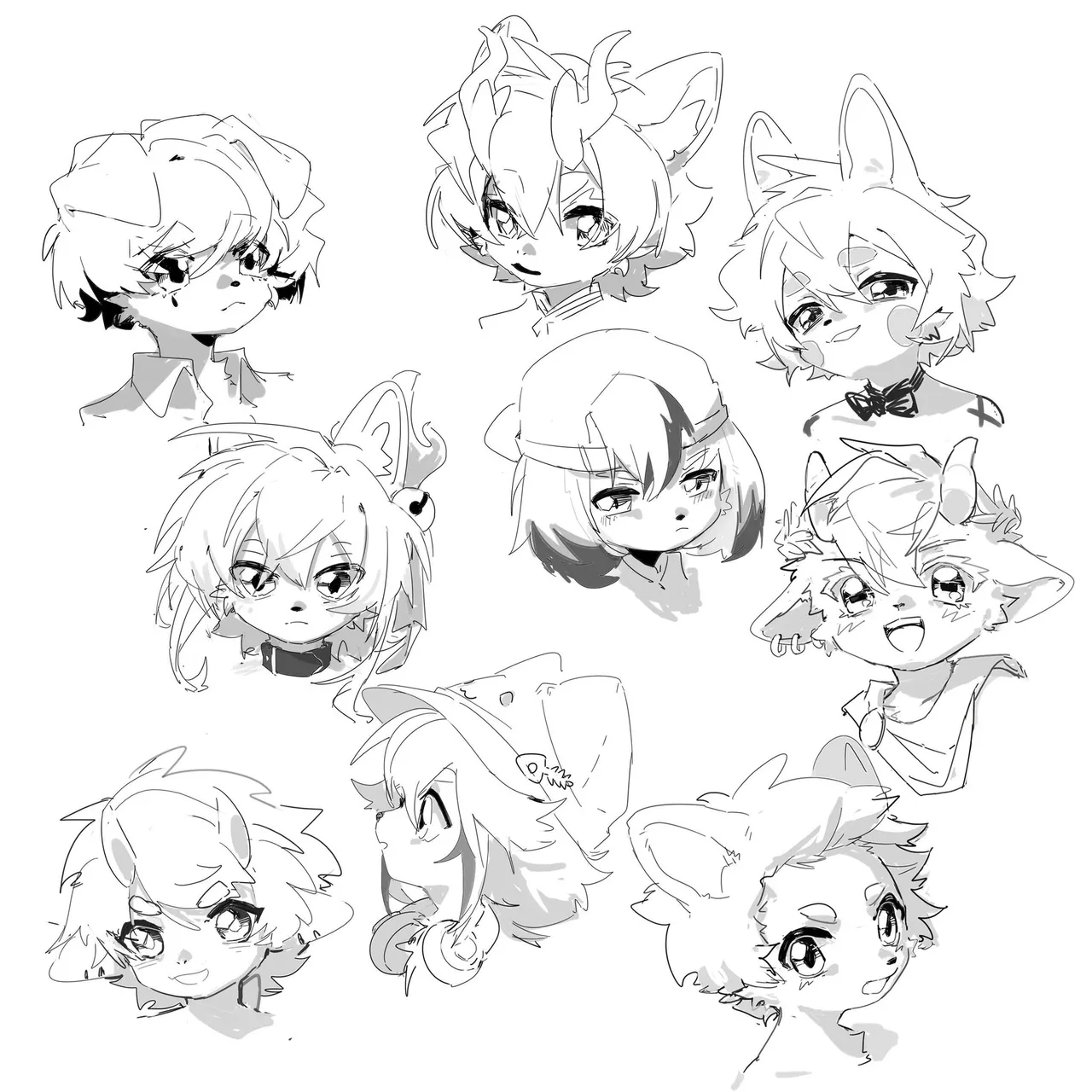 Artist xiao_langao 小蓝糕 character - Image 913