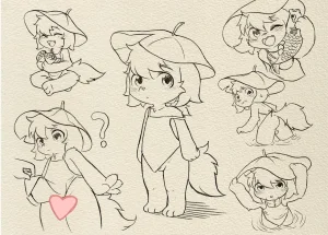 Artist xiao_langao 小蓝糕 character - Page 621
