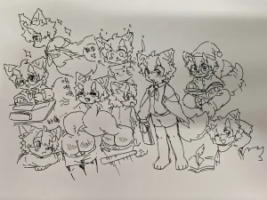 Artist xiao_langao 小蓝糕 character - Page 701