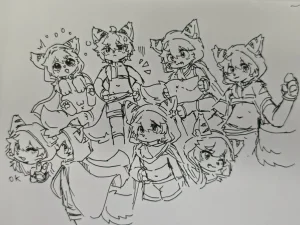 Artist xiao_langao 小蓝糕 character - Page 705