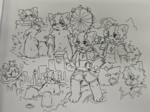 Artist xiao_langao 小蓝糕 character - Page 707