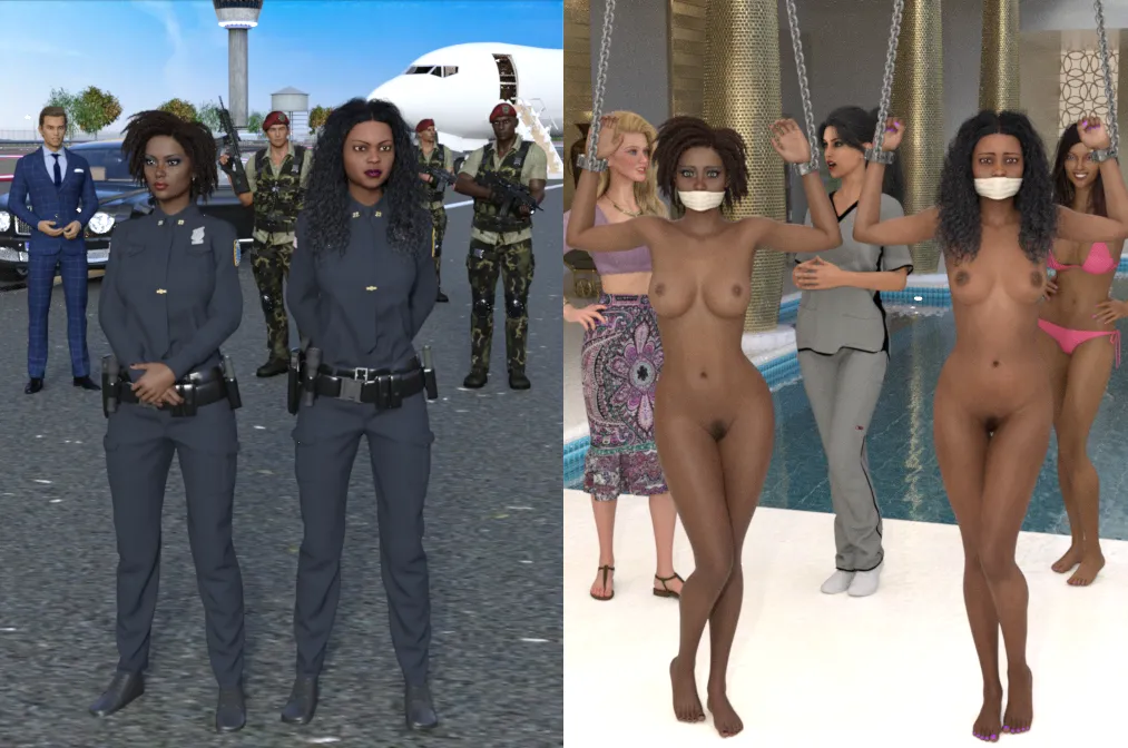 ArtistGetYourClothesOff - Policewomen Stripped And Bound - Image 67