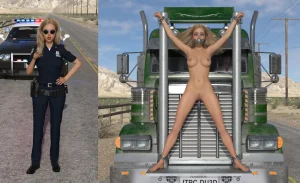 ArtistGetYourClothesOff - Policewomen Stripped And Bound - Page 3
